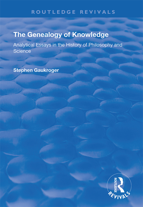 Cover image for book The Genealogy of Knowledge