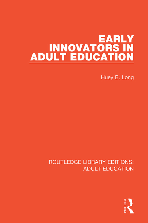 Cover image for book Early Innovators in Adult Education