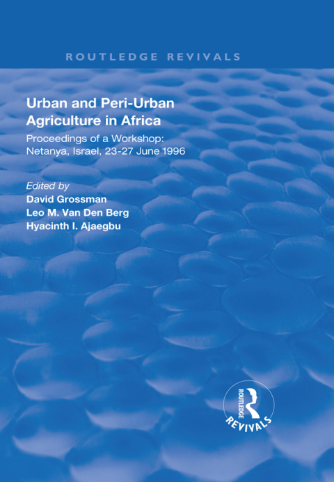 Cover image for book Urban and Peri-urban Agriculture in Africa