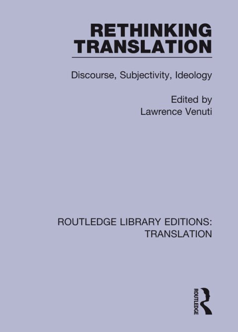 Cover image for book Rethinking Translation