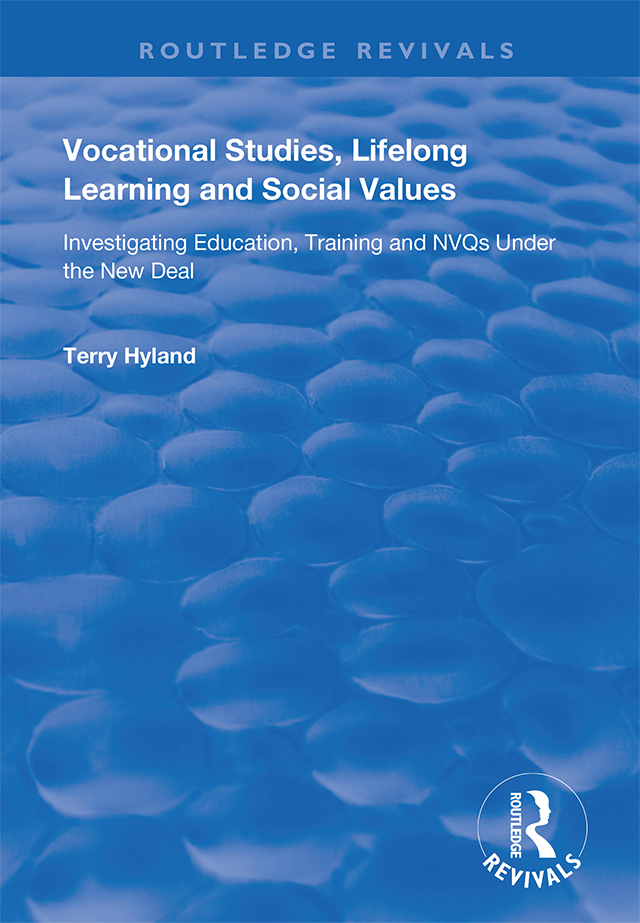 Vocational Studies, Lifelong Learning and Social Values
