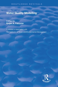 Cover image: Water Quality Modelling 1st edition 9781138352209