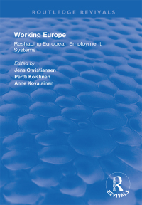 Cover image: Working Europe 1st edition 9781138359093