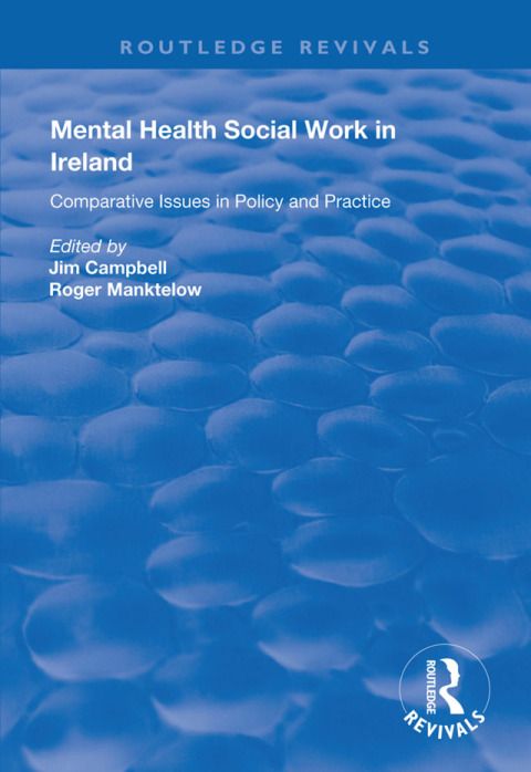 Cover image for book Mental Health Social Work in Ireland