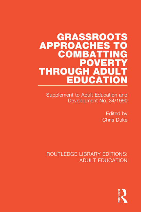 Cover image for book Grassroots Approaches to Combatting Poverty Through Adult Education