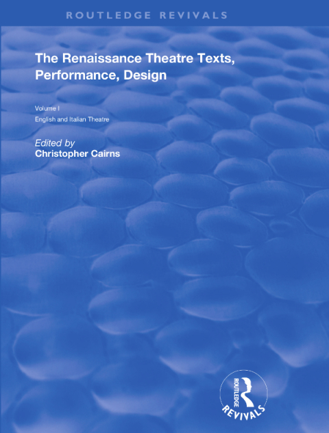 Cover image for book The Renaissance Theatre