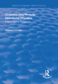 Imagen de portada: Understanding Mentally Disordered Offenders 1st edition 9781138359956