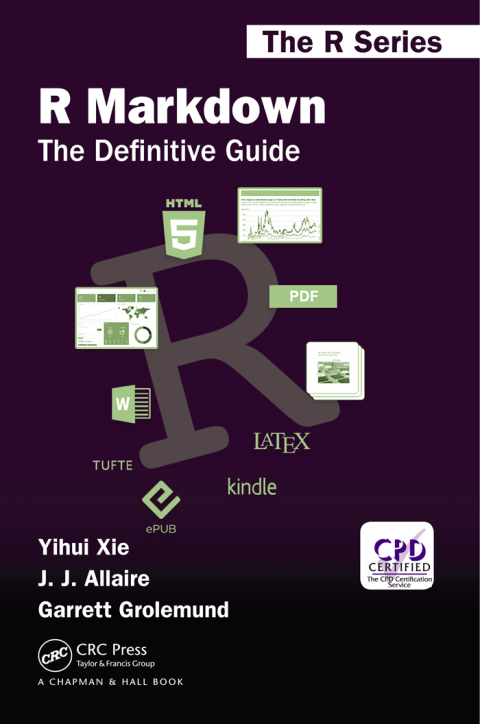 Cover image for book R Markdown