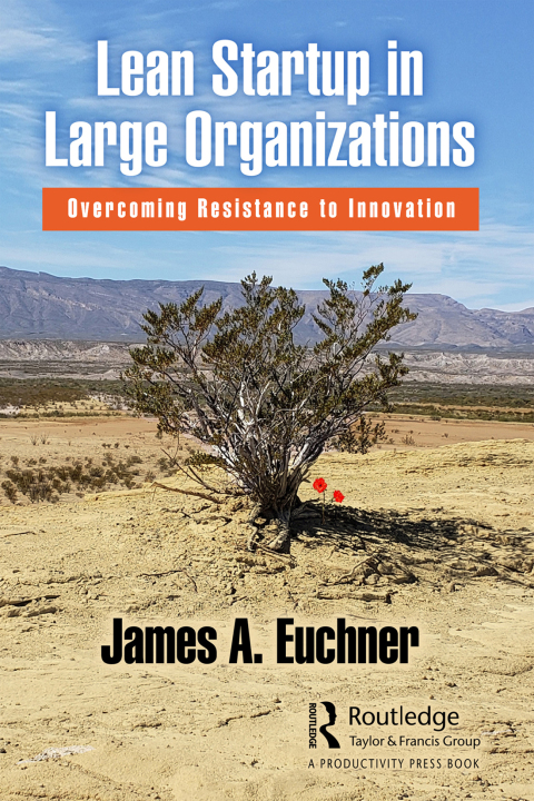 Cover image for book Lean Startup in Large Organizations