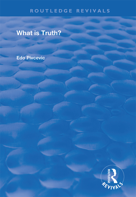 Cover image for book What is Truth?
