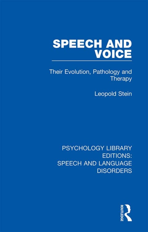 Cover image for book Speech and Voice