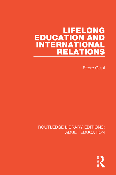 Cover image for book Lifelong Education and International Relations