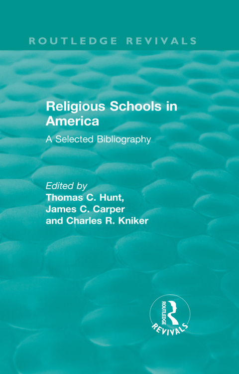 Cover image for book Religious Schools in America (1986)