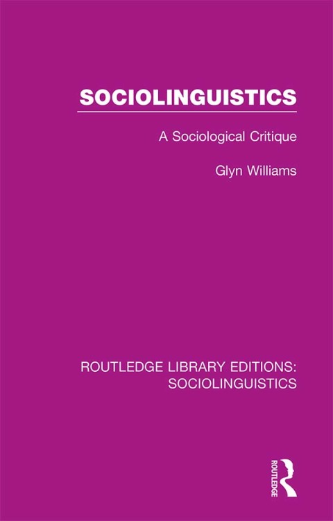 Cover image for book Sociolinguistics