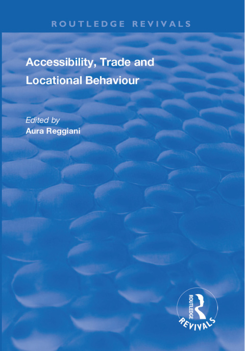 Cover image for book Accessibility, Trade and Locational Behaviour