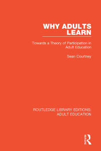 Cover image: Why Adults Learn 1st edition 9781138350724