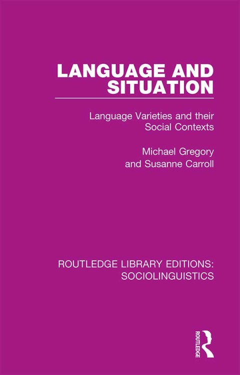 Cover image for book Language and Situation