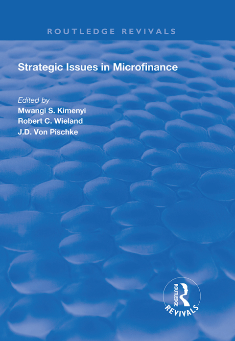 Cover image for book Strategic Issues in Microfinance