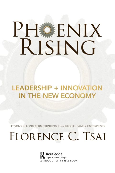 Cover image for book Phoenix Rising – Leadership + Innovation in the New Economy