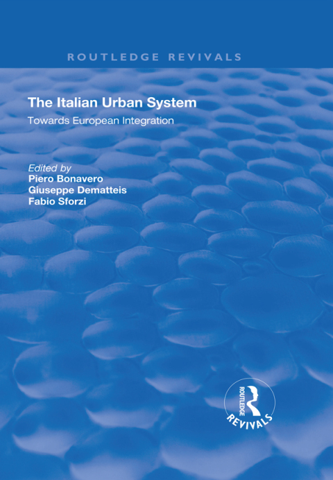 Cover image for book The Italian Urban System