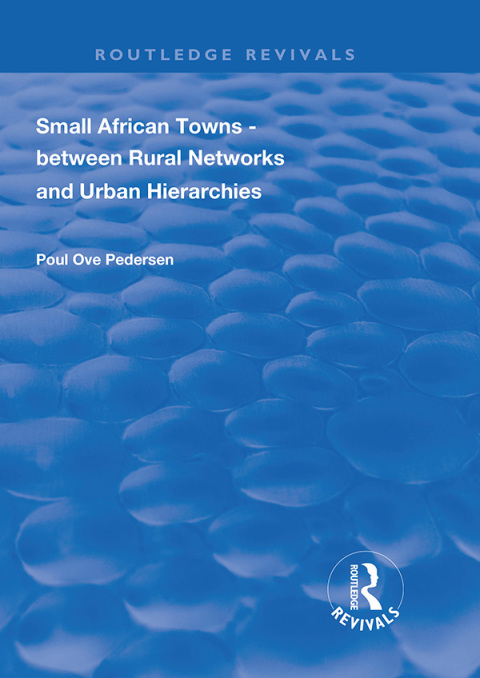 Cover image for book Small African Towns