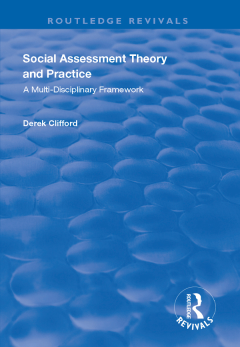 Cover image for book Social Assessment Theory and Practice