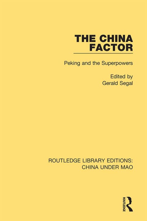 Cover image for book The China Factor
