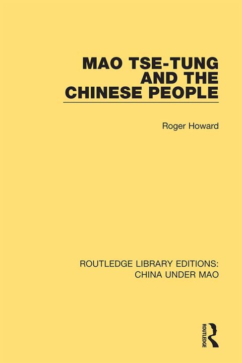Cover image for book Mao Tse-tung and the Chinese People