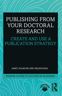 Cover image: Publishing from your Doctoral Research 1st edition 9781138339149