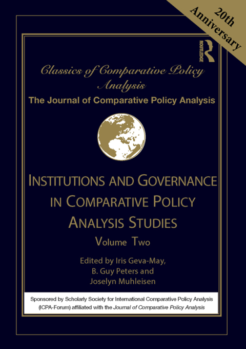 Cover image for book Institutions and Governance in Comparative Policy Analysis Studies