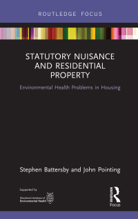 Titelbild: Statutory Nuisance and Residential Property 1st edition 9781138338135