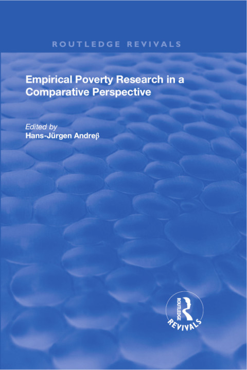 Cover image for book Empirical Poverty Research in a Comparative Perspective