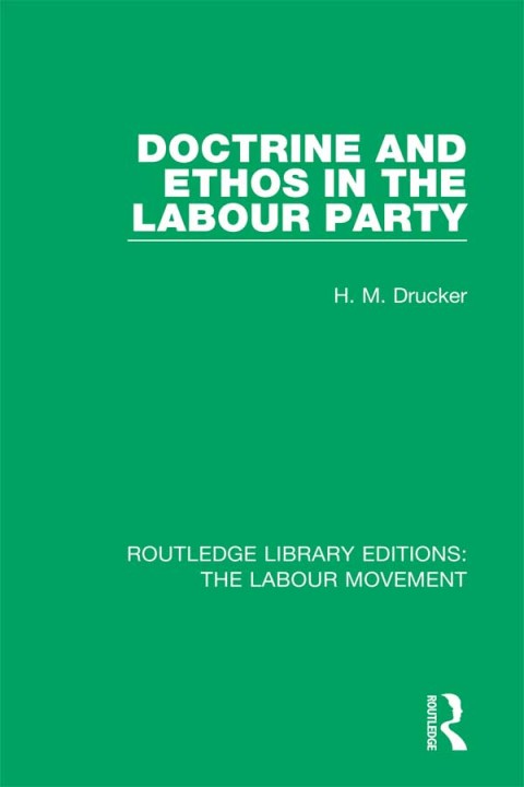 Cover image for book Doctrine and Ethos in the Labour Party