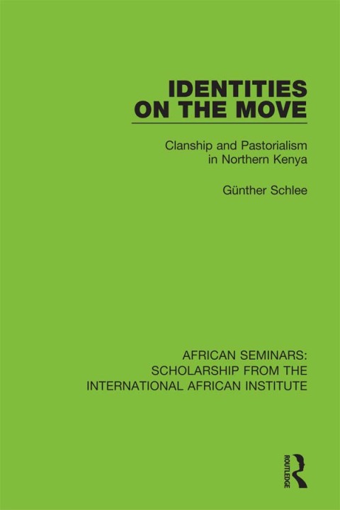 Cover image for book Identities on the Move