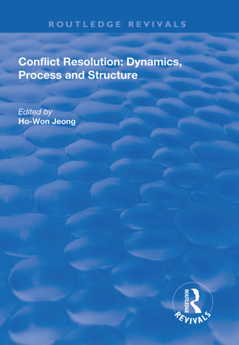 Cover image for book Conflict Resolution