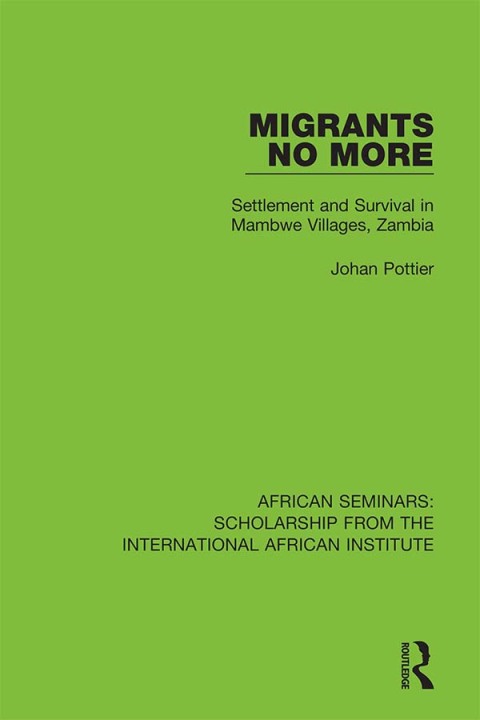 Cover image for book Migrants No More