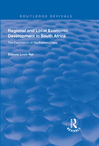 Regional and Local Economic Development in South Africa