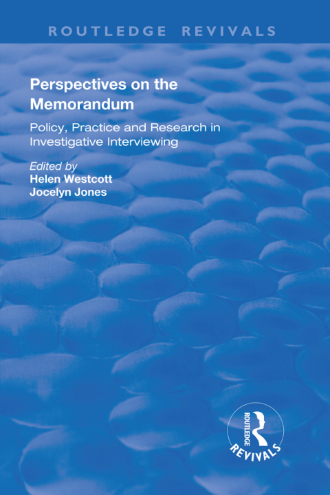 Cover image for book Perspectives on the Memorandum