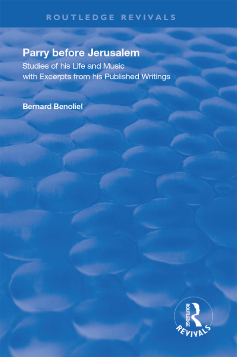 Cover image for book Parry Before Jerusalem