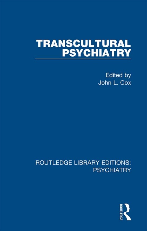 Cover image for book Transcultural Psychiatry