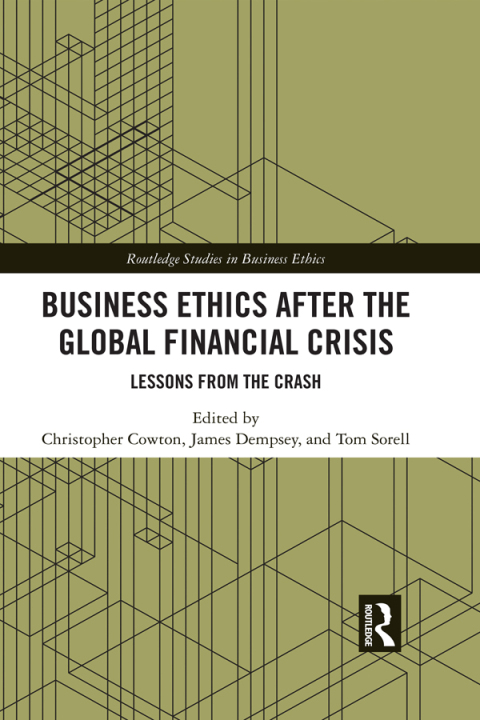 Cover image for book Business Ethics After the Global Financial Crisis