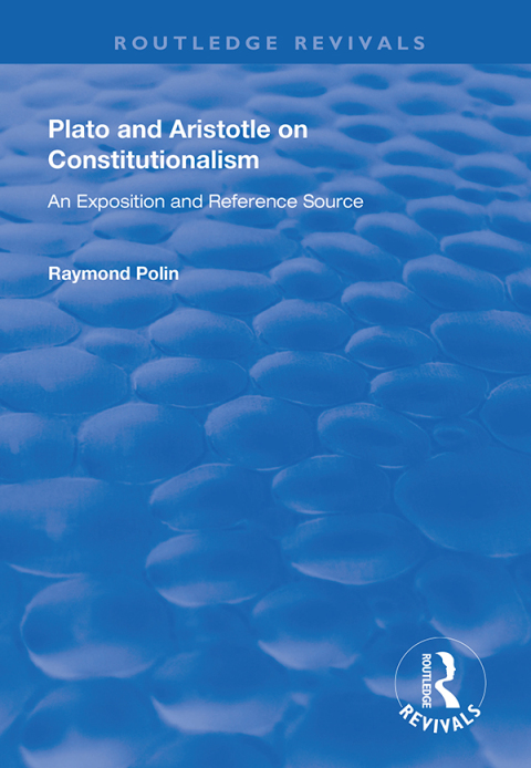 Cover image for book Plato and Aristotle on Constitutionalism