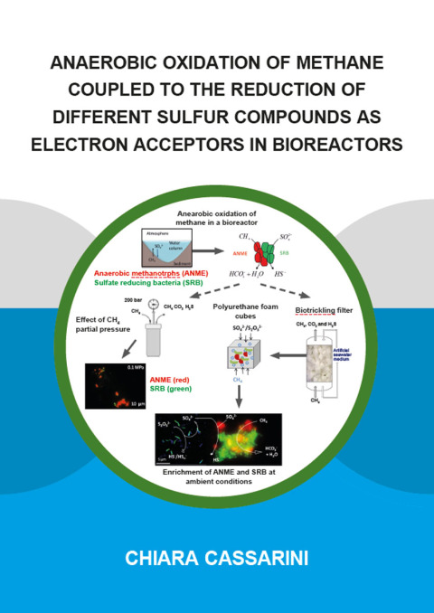 Cover image for book Anaerobic Oxidation of Methane Coupled to the Reduction of Different Sulfur Compounds as Electron Acceptors in Bioreactors