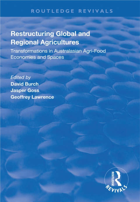 Cover image for book Restructuring Global and Regional Agricultures