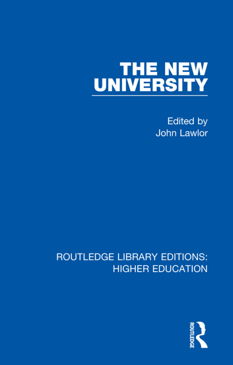 Cover image for book The New University