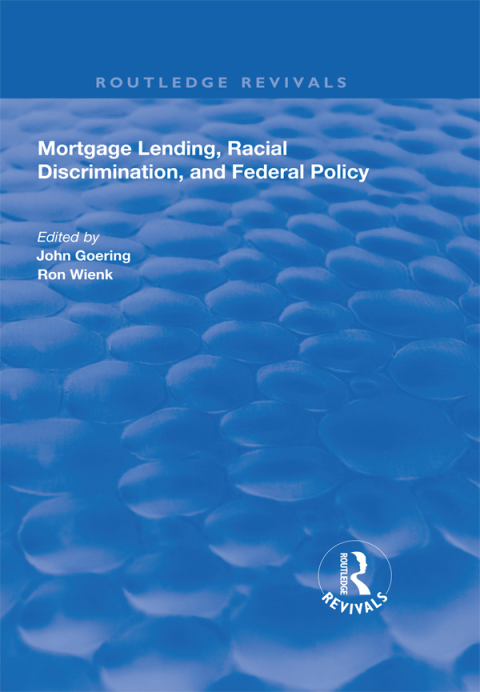 Cover image for book Mortgage Lending, Racial Discrimination and Federal Policy
