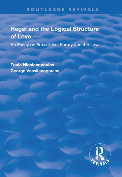 Cover image for book Hegel and the Logical Structure of Love