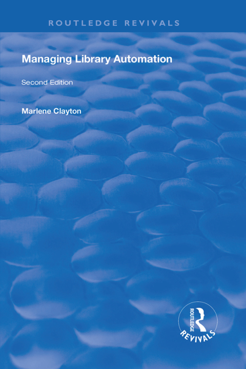 Cover image for book Managing Library Automation