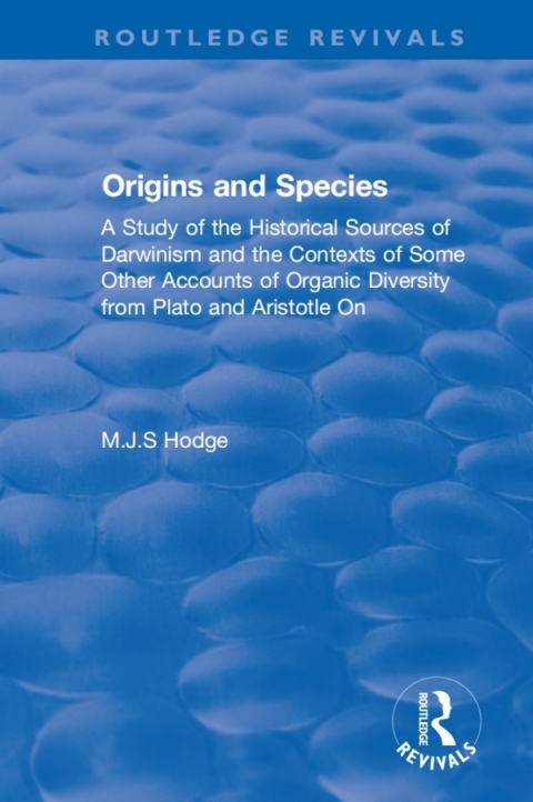 Cover image for book Origins and Species