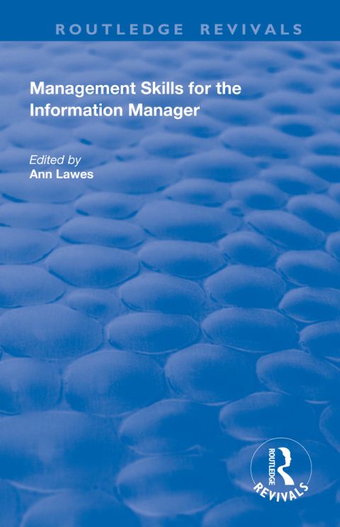 Cover image for book Management Skills for the Information Manager
